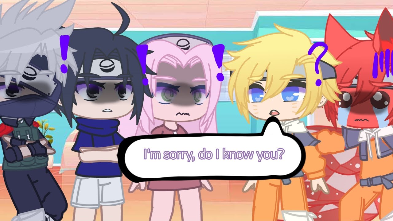 ✨💜💭A new beginning💭💜✨|| part 1/3 || Naruto AU || Gacha club meme ||