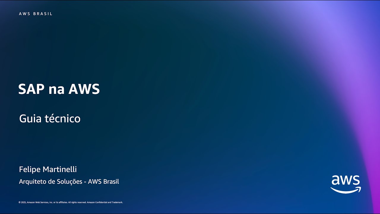 SAP na AWS | Migração e otimização de sistemas empresariais