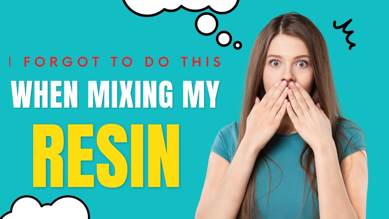 This Step is Super Important When Mixing Epoxy Resin