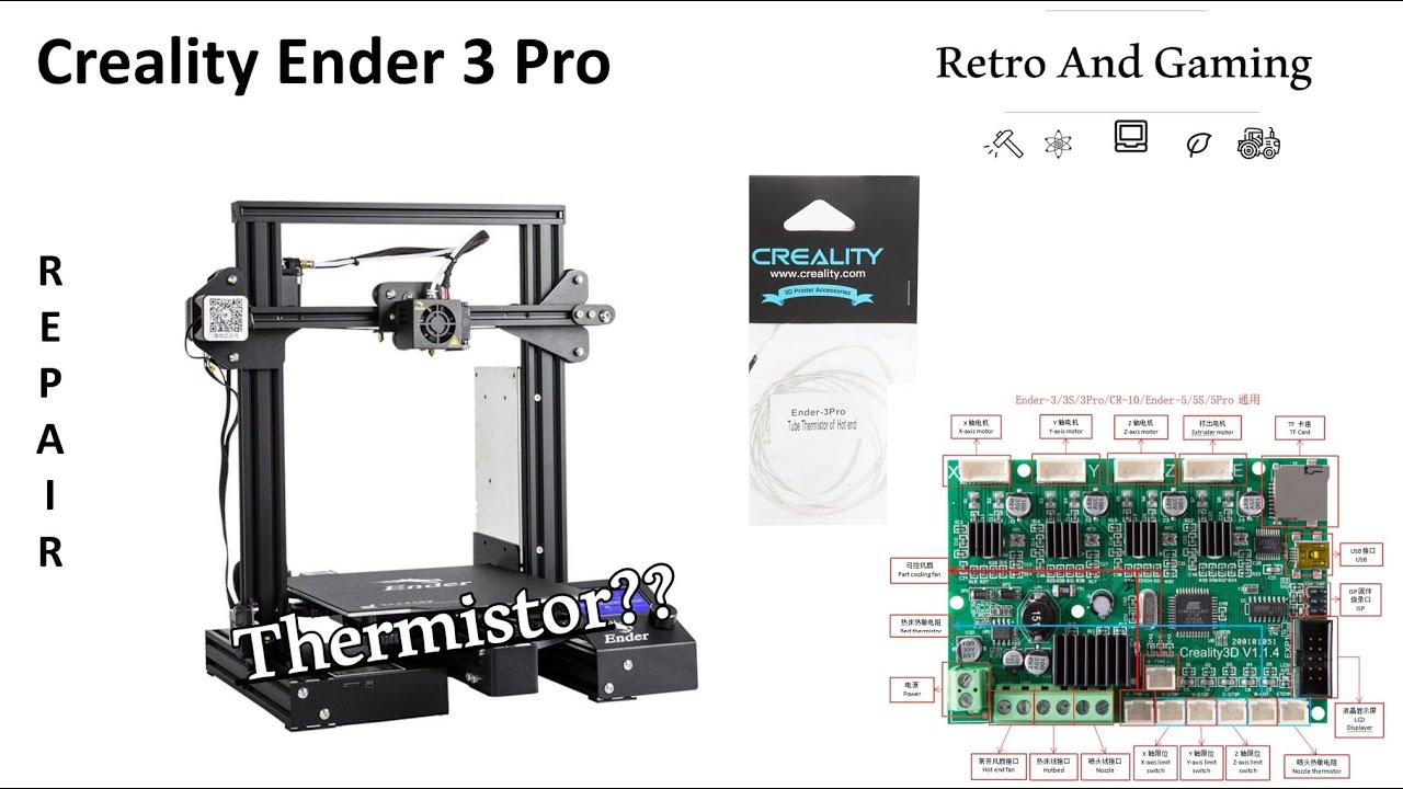 Repair - Ender 3 Pro Thermistor
