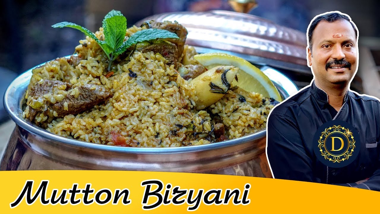 மட்டன் பிரியாணி | Restaurant Style Mutton Biryani | Charcoal Dum style |Seeraga Samba Rice |