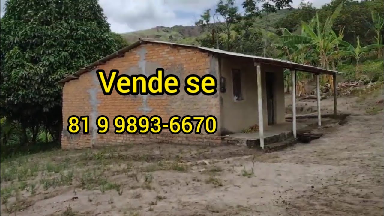 Vende se esse Sítio - Sítio Muro verde - Altinho PE