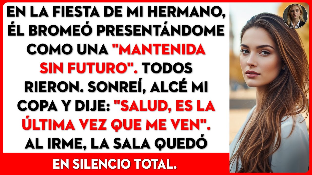 Mi familia me humilló en la fiesta de mi hermano, llamándome inútil y sin educación.