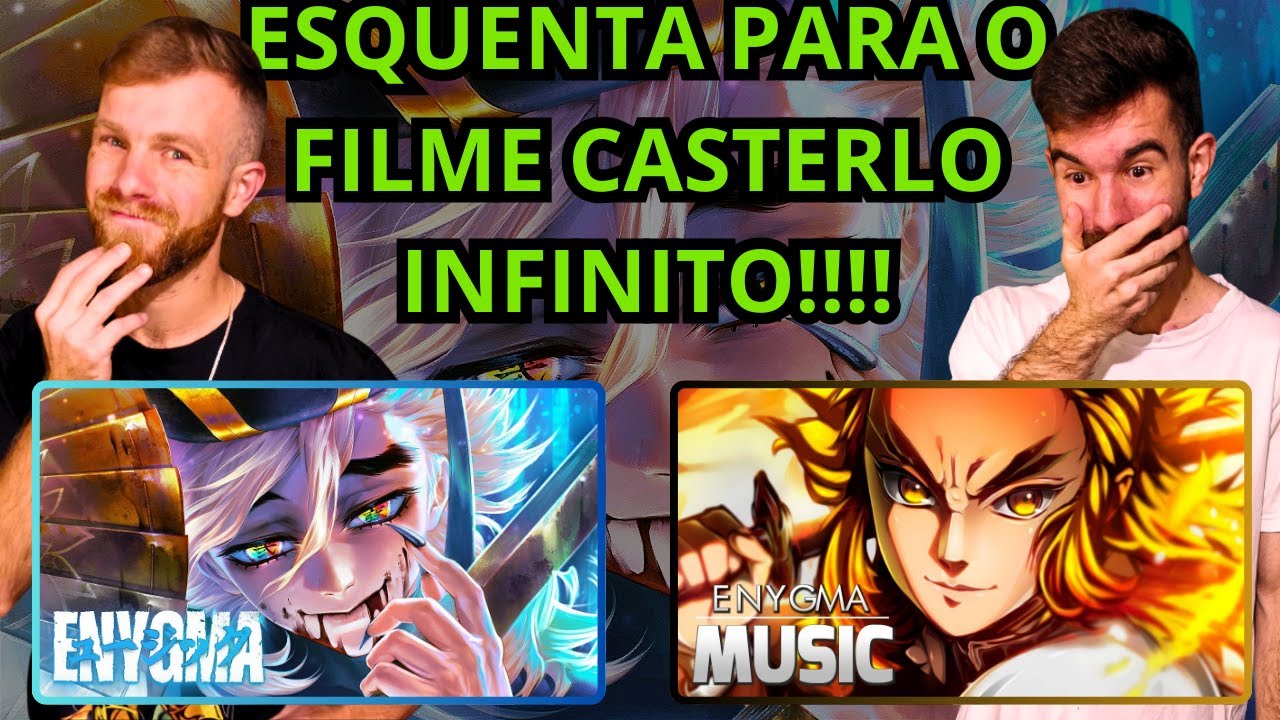 2 EM 1 - 7 Cores de Morte | Douma | Pilar das Chamas | Rengoku (Kimetsu no Yaiba) | Enygma | REACT