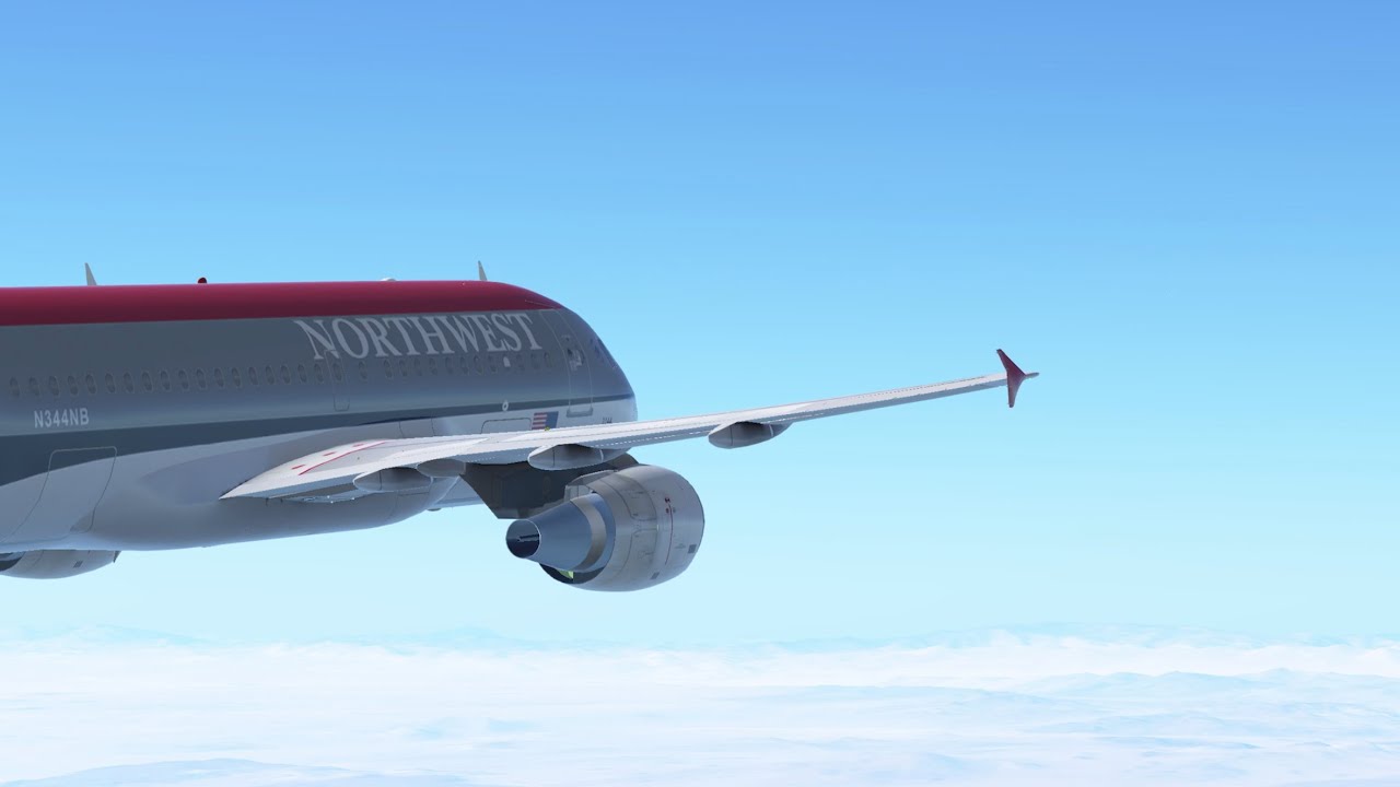 Airbus A319-100|| Northwest Phoenix PHX - San Francisco #usa  #fly #sanfrancisco   #gaming #phoenix