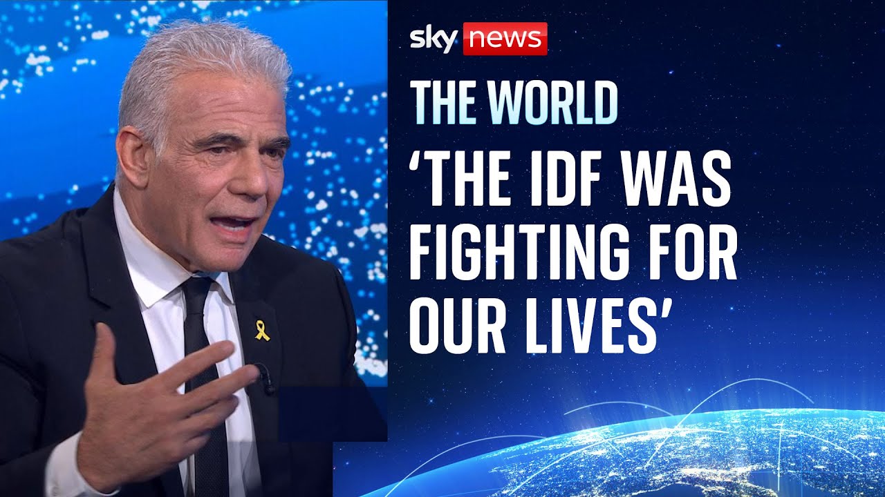 Israeli opposition leader says war in Gaza damaged Israel's reputation - but rejects genocide claims
