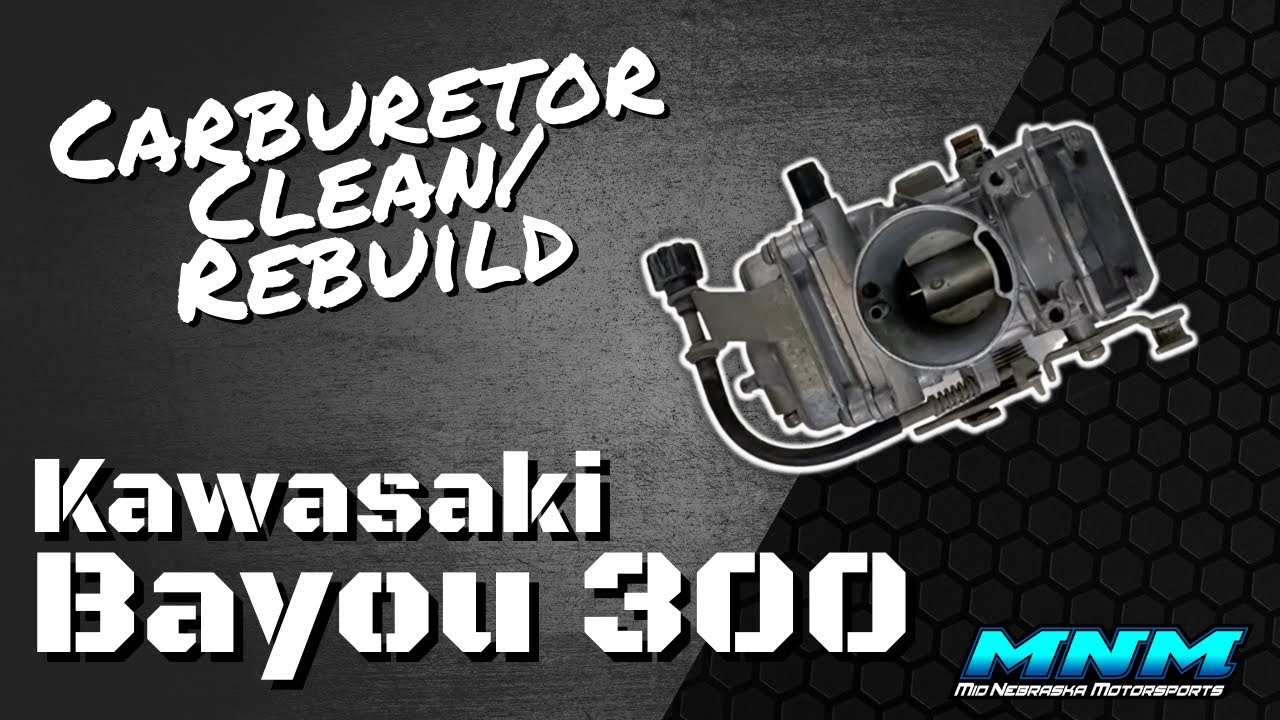 1998 Kawasaki Bayou 300 4x4 - Carburetor Clean/Carb Rebuild