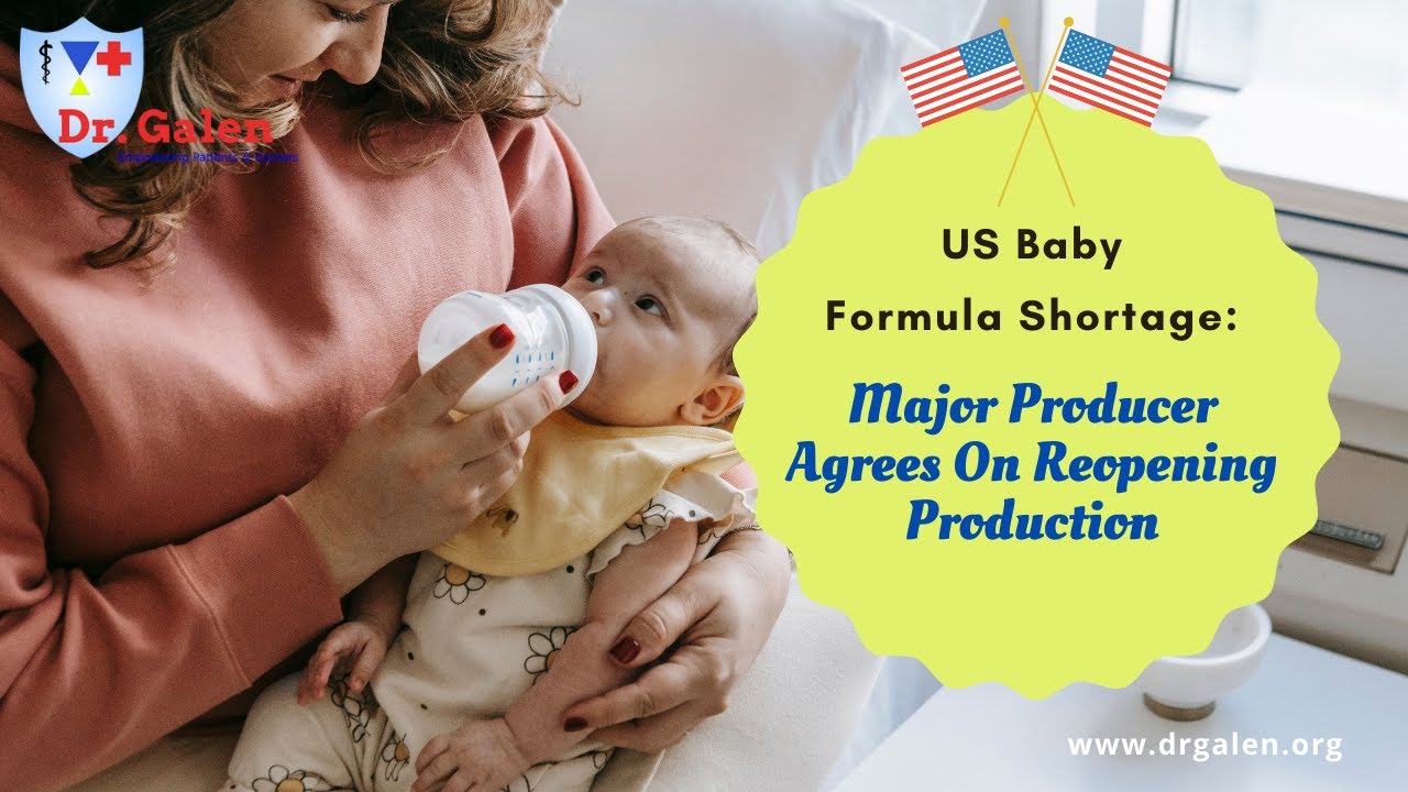 US Baby Formula Shortage: Major Producer Agrees On Reopening Production