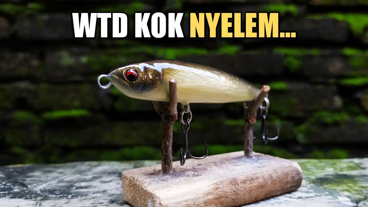 CARA MEMBUAT LURE STICKBAIT WTD UNTUK SPOT BEROMBAK