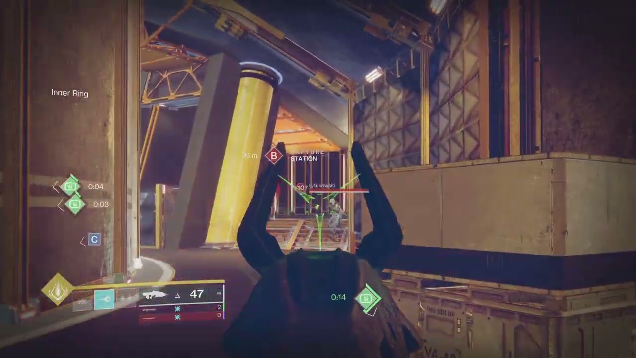 Destiny 2 PVP: 52 kills w/necrochasm. Double we ran out of medals