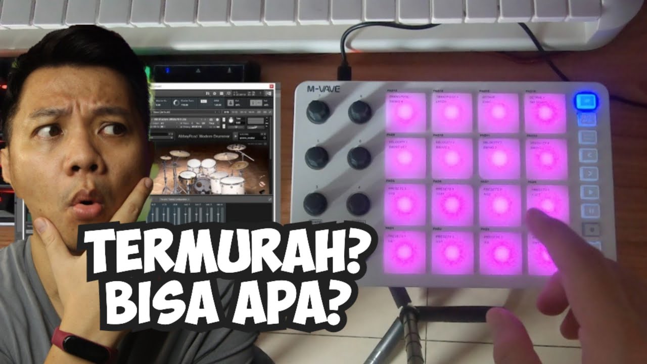Inikah Midi Pad Controller Termurah? Kesan pertama pake M-Vave SMC Pad