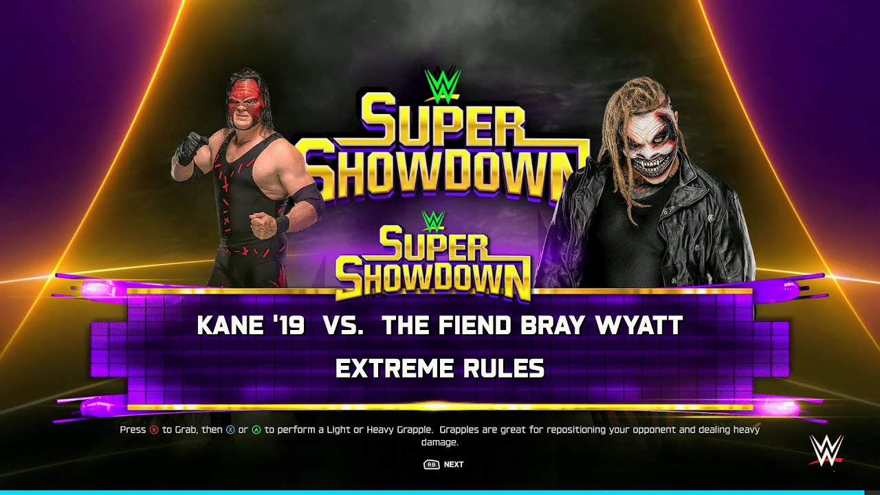 WWE 2K25 - Kane vs. Fiend - Supernatural Showdowns