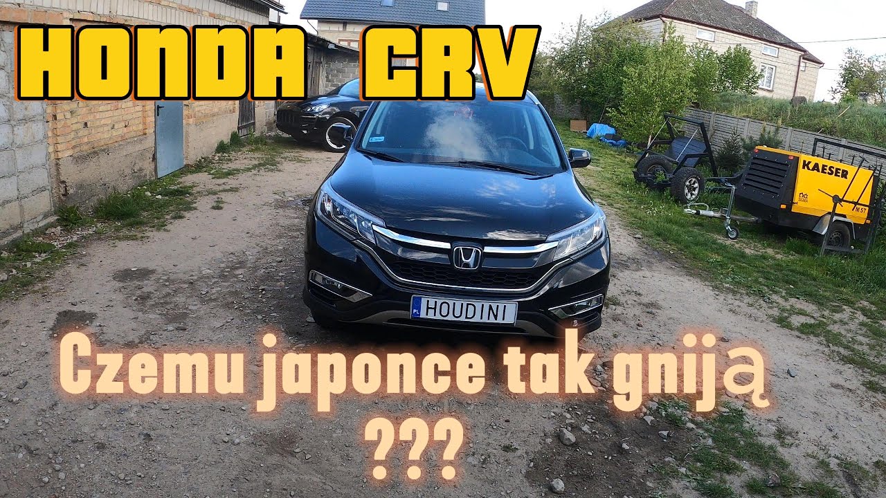 Honda crv IV generacji Fajny Japończyk ale czemu tak gniją???PRZYTANEK RDZA VLOG#8