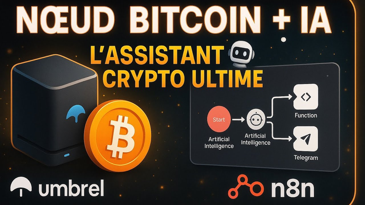 🤖 D&Eacute;COUVRE COMMENT J&rsquo;AI TRANSFORM&Eacute; MON N&OElig;UD BITCOIN EN ASSISTANT IA !