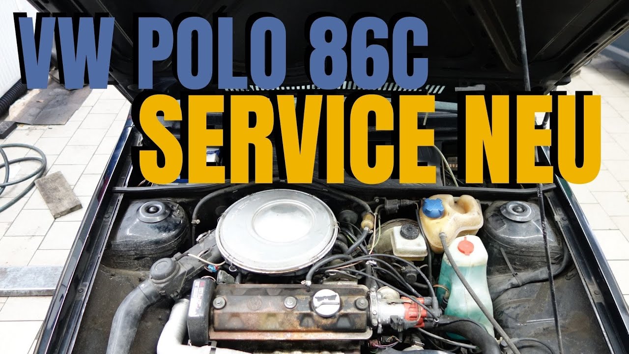 frische Inspektion für den kleinen Polo | VW POLO 86C aus 1. Hand