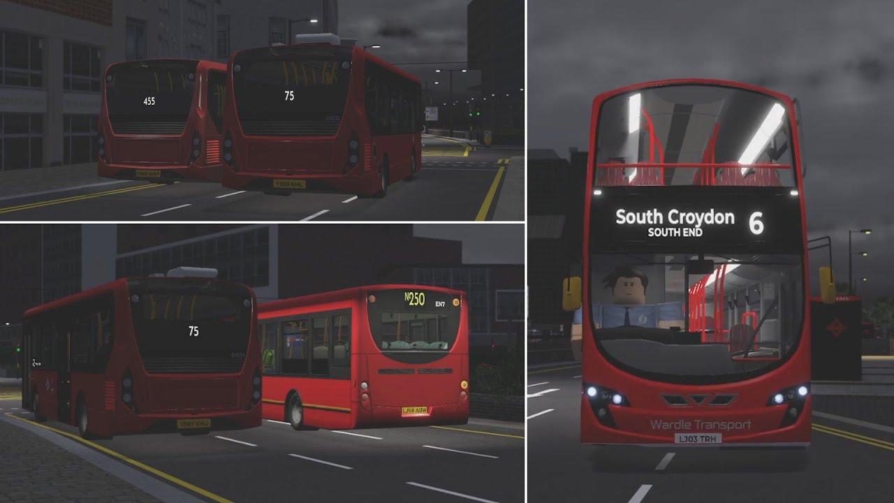 Roblox Croydon | Croydon Town Centre bus Spotting 2 | 28/07/2024 | 1.3.1