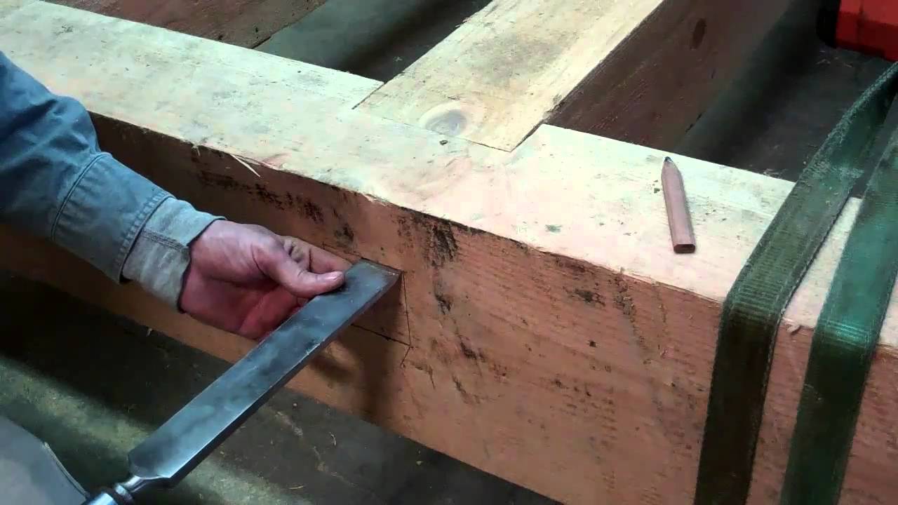 Timber Framing: Finishing Floor Joists and Securing the Foundation | Off-Grid Cabin Build