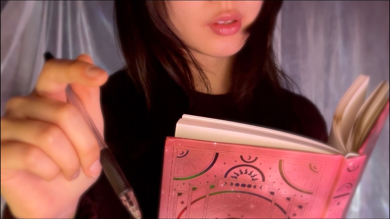ASMR Dream Analysis Studio (affirmations, clicky keyboard)