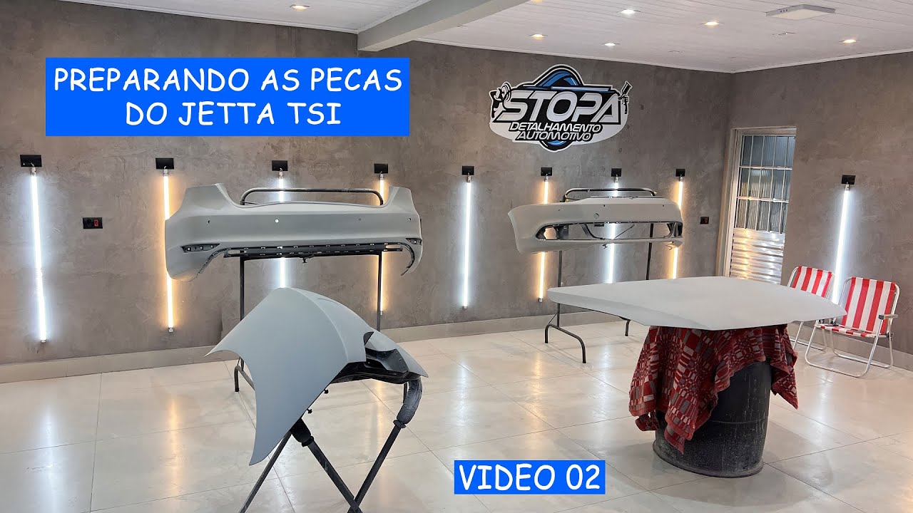 PREPARANDO AS PECAS DO JETTA TSI