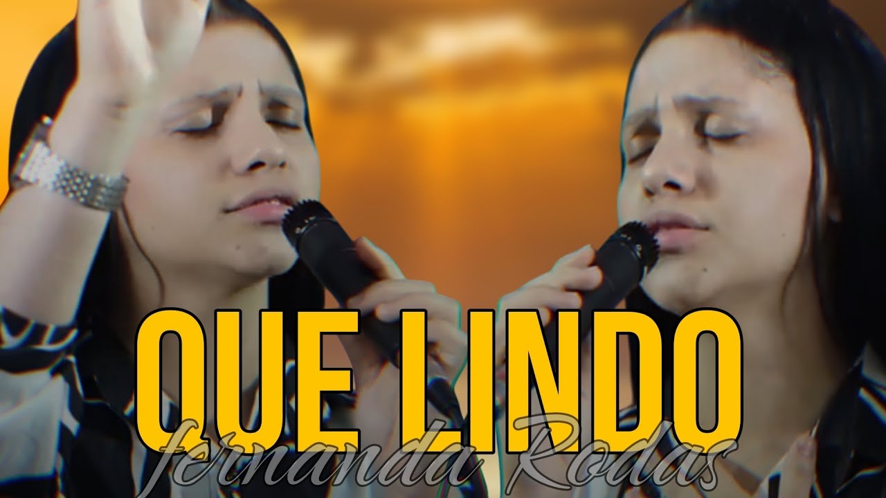 Cover Que lindo-Darwin Santamaria interpretado por Fernanda Rodas.