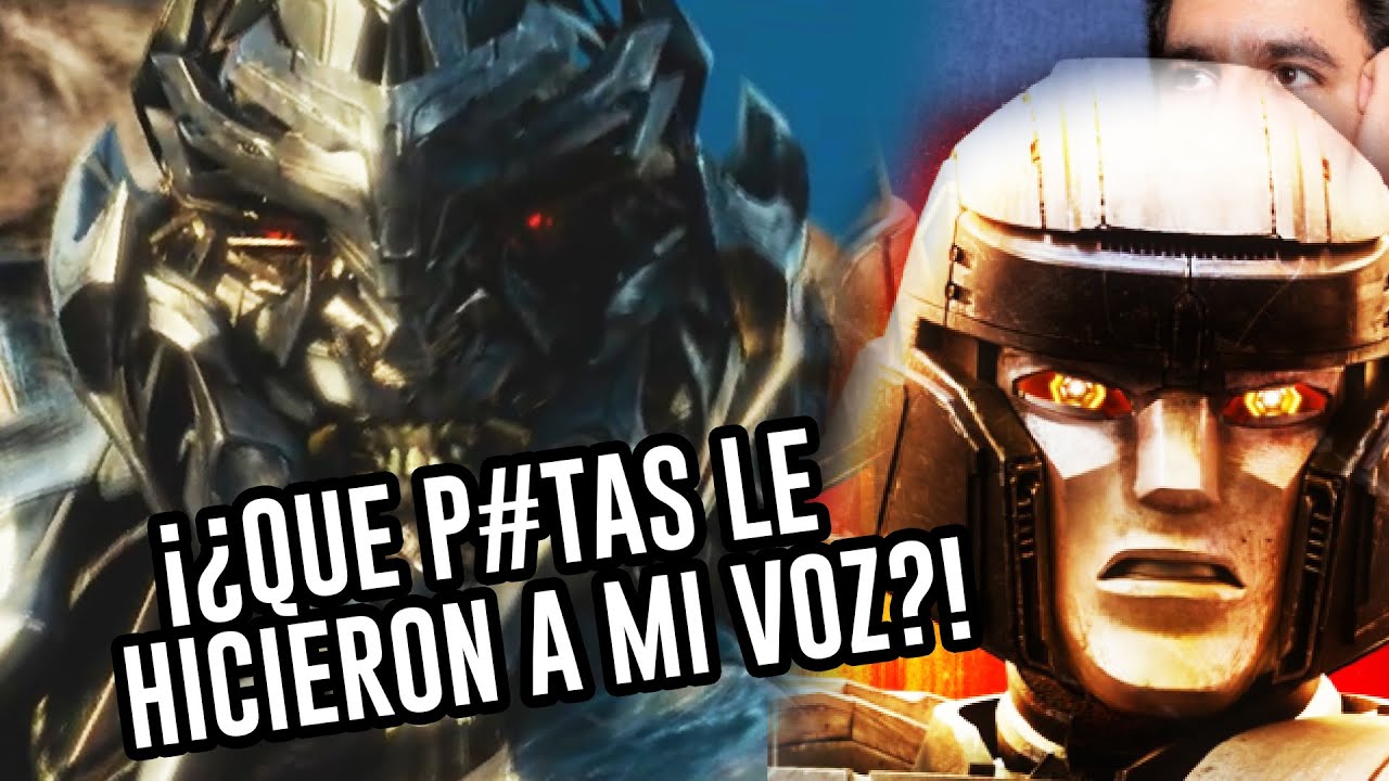 Megatron Reacciona a su Doblaje en Transformers One
