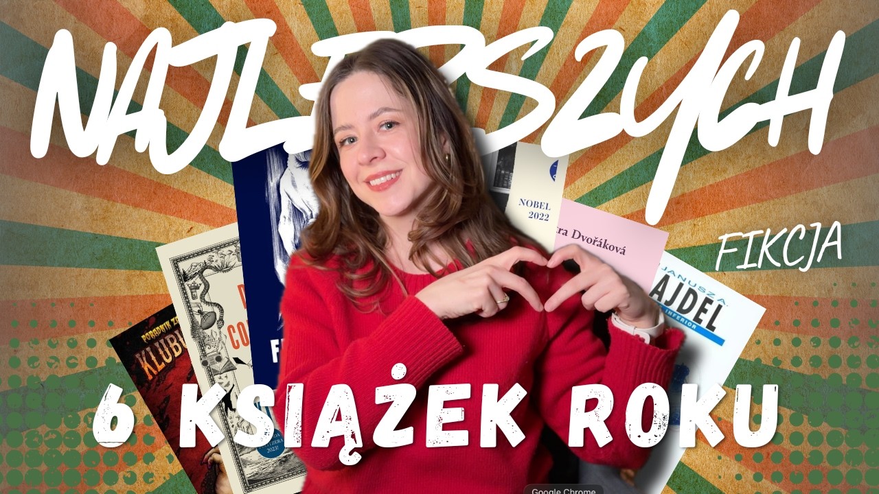 🏆 TOP 6 książek 2025 - literatura piękna 🏆 ULUBIEŃCY ROKU fikcja