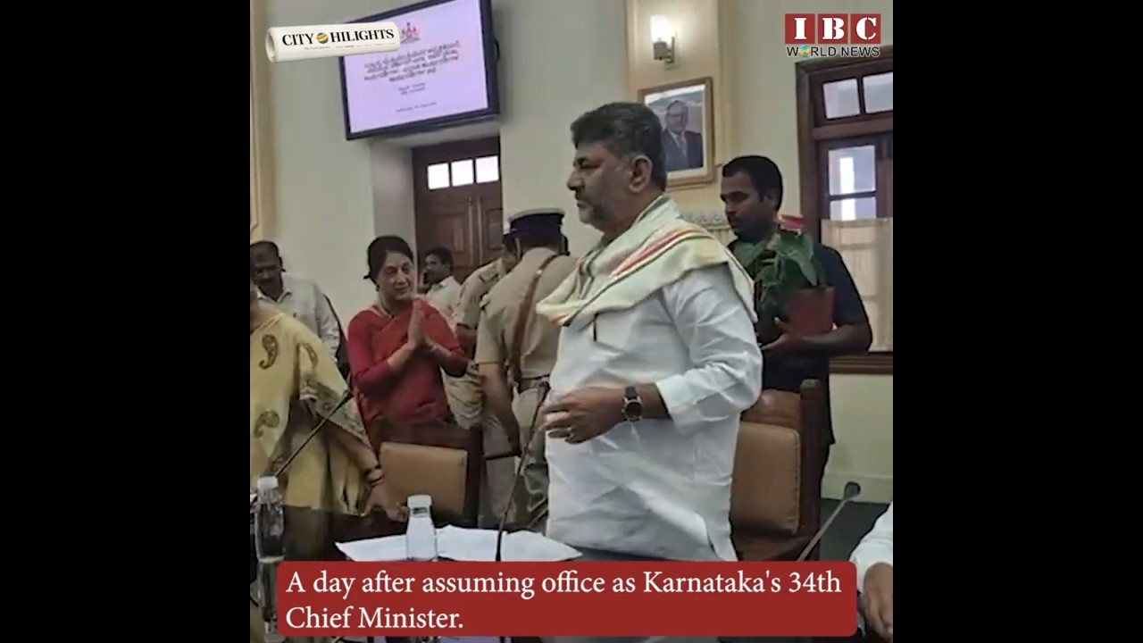 CM DK Shivakumar Holds First Cabinet Meeting, Signals Start of New Karnataka Government