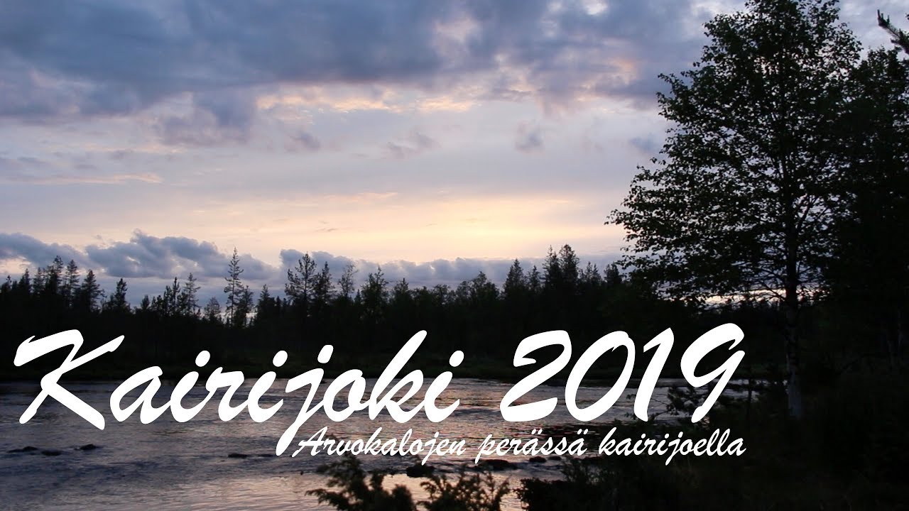 Arvokalojen perässä Kairijoella | Kairijoki 2019
