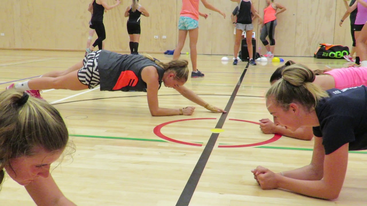 Laura Langman - Netfit session for Motivationz Netball