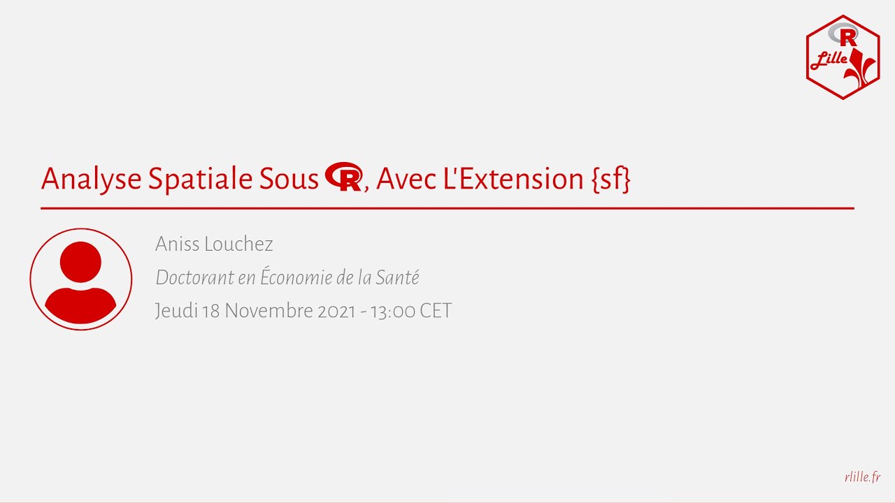 Analyse Spatiale Sous R, Avec L'Extension {sf}