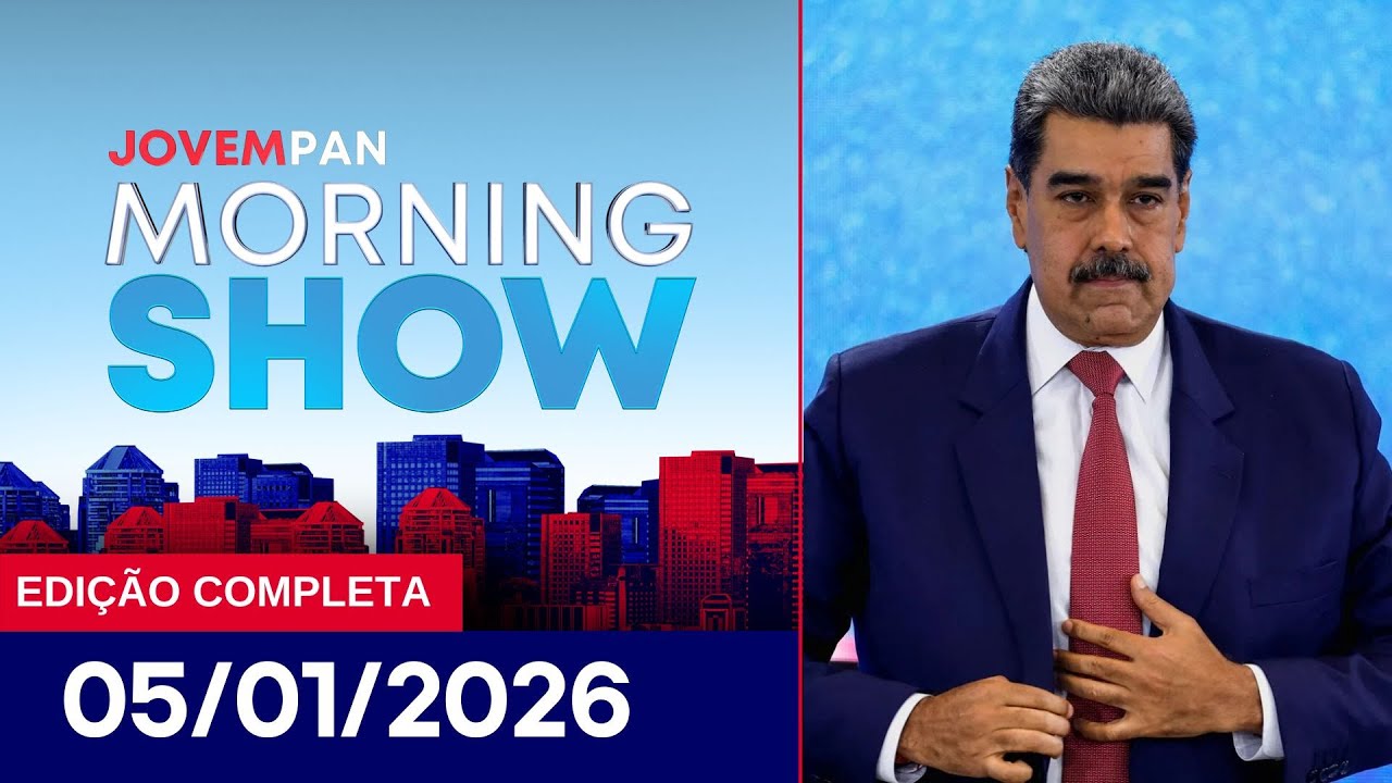 MADURO CHEGA A TRIBUNAL DE NOVA YORK | MORNING SHOW - 05/01/26