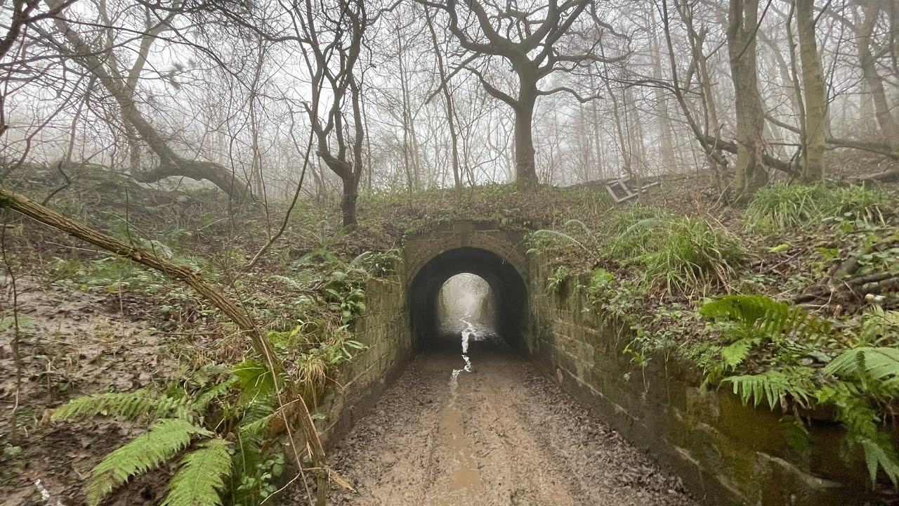 Walk up Eston hills, abandoned mines, tunnels and mud