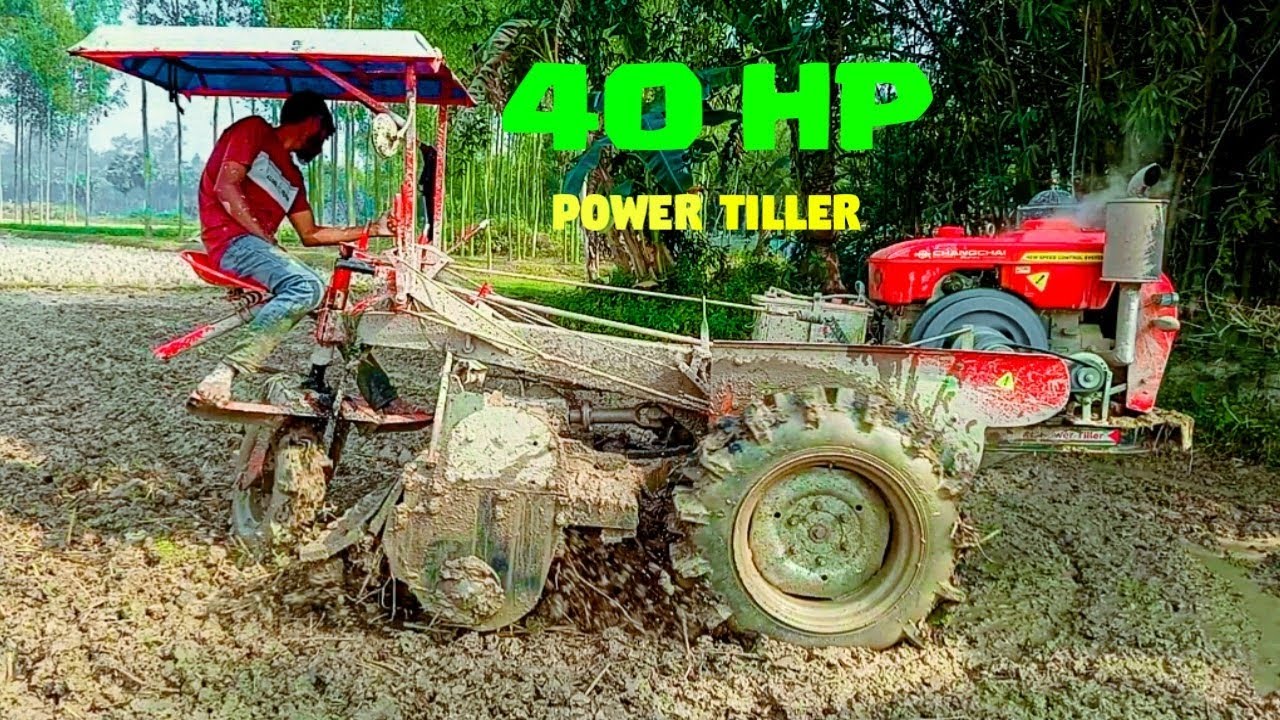 XL Power Tiller | 40Hp power✅tiller in action with Unbelievable Performance! 