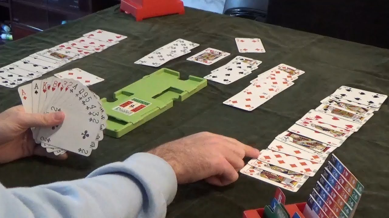 #46 ~ Full Bridge Game  - Bidding & card play explained - #4 SAYC American Bridge - 3 Clubs