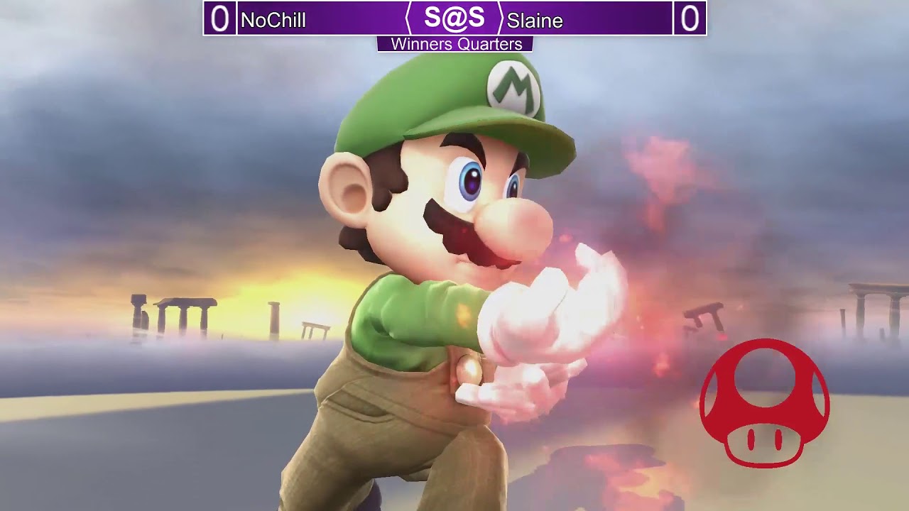 Smash@Sunken #55 - NoChill (ZSS) vs Slaine (Mario, Lucas) - Wii U Singles WQ