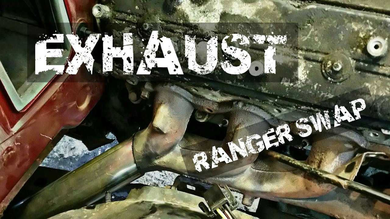 LS V8 RANGER SWAP EXHAUST!!! LS SWAP ON A BUDGET LQ4!!!