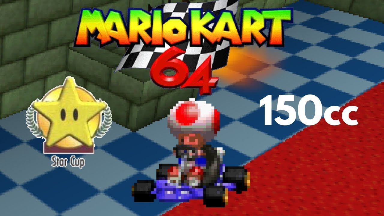 Mario Kart 64 - 150cc Star Cup (36 Points)