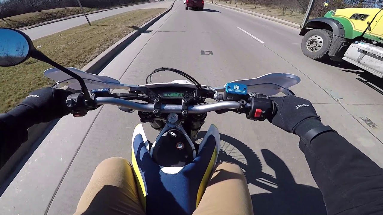 Husqvarna 701 Enduro Ride Thought Deerfield, IL