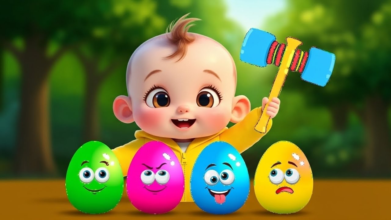 Surprise Eggs Cartoons  + MORE Kids Songs Cartoon  / Nick Baby - Nursery Rhymes - Cartoons
