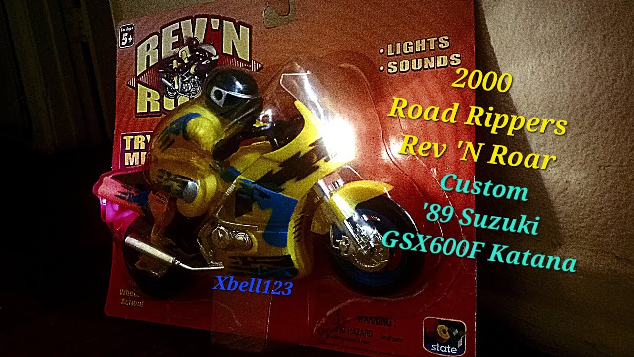 2000 T.S.I Road Rippers Rev 'N Roar Custom '89 Suzuki GSX600F Katana (Legendary)
