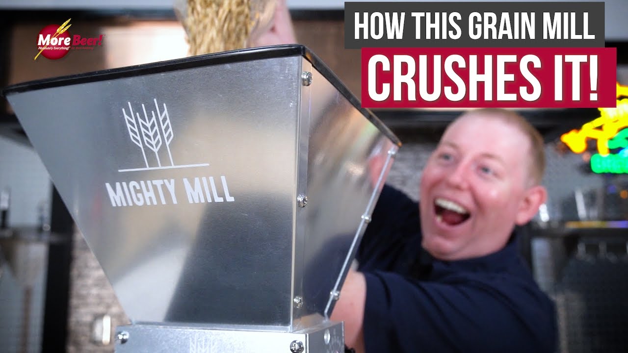 Mighty Mill оснащен множеством функций | MoreBeer!
