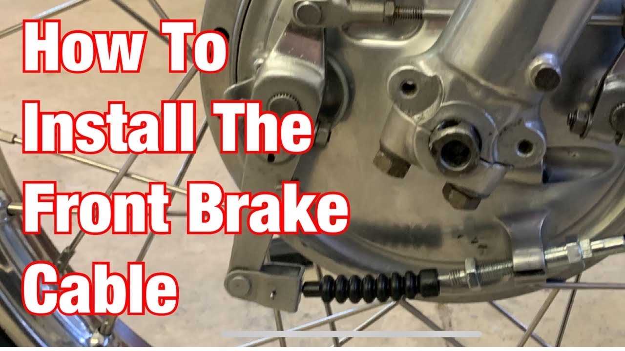 How To Route & Install The Front Brake Cable: Part 174
