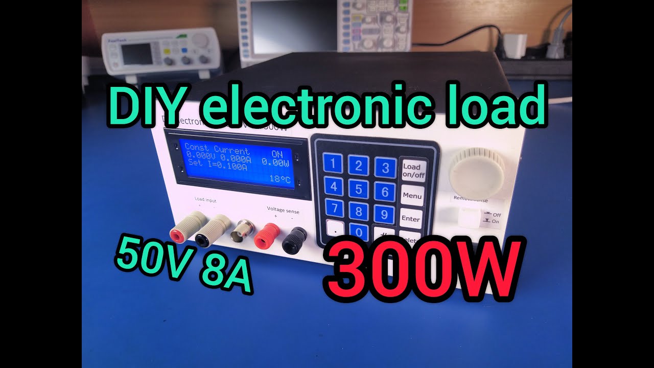 DIY DC Electronic Load - 300W