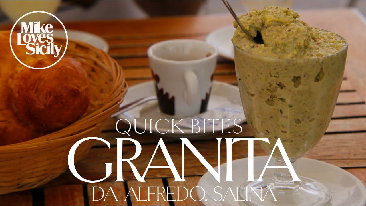 GRANITA at Da Alfredo in Salina