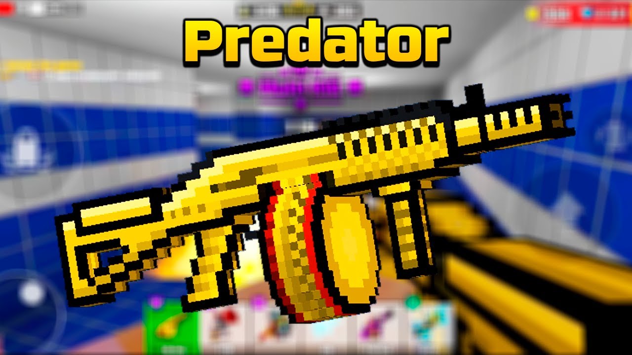 Predator Damage Test & Review - Pixel Gun 3D