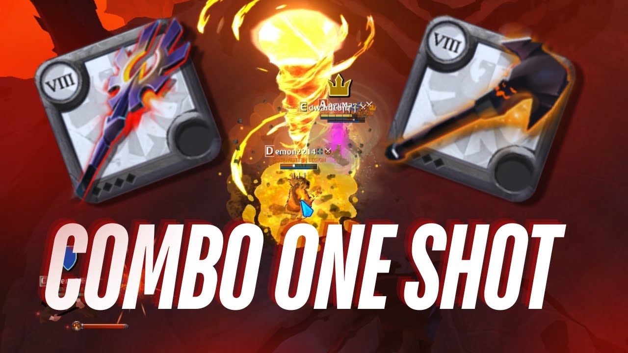 COMBO ONE SHOT - ALBION ONLINE Flamigero, Perforanieblas y Incubus