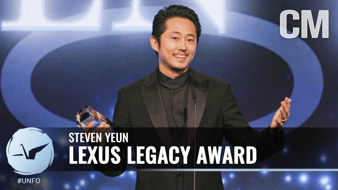 Steven Yeun Wins Lexus Legacy Award at the 20th Unforgettable Gala