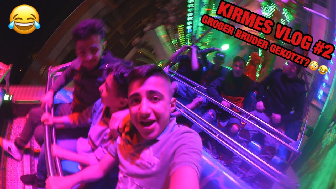 KIRMES VLOG BRUDER KOTZT? 😂