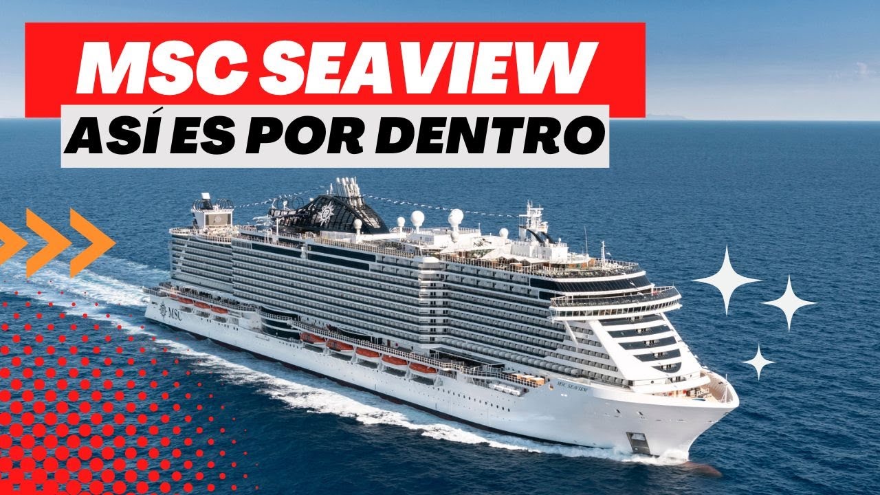 Así es el MSC Seaview por dentro! 😍 MSC Cruceros