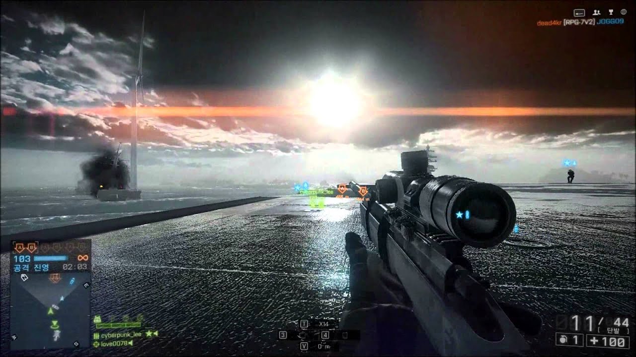 [#1]BattleField 4 BF4 Multiplayer Recon Gameplay! - 20131103(montage) (1080p)